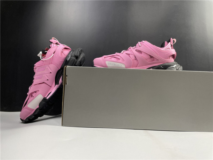 bl tess s. gomma trek low sneakers pink black 040203