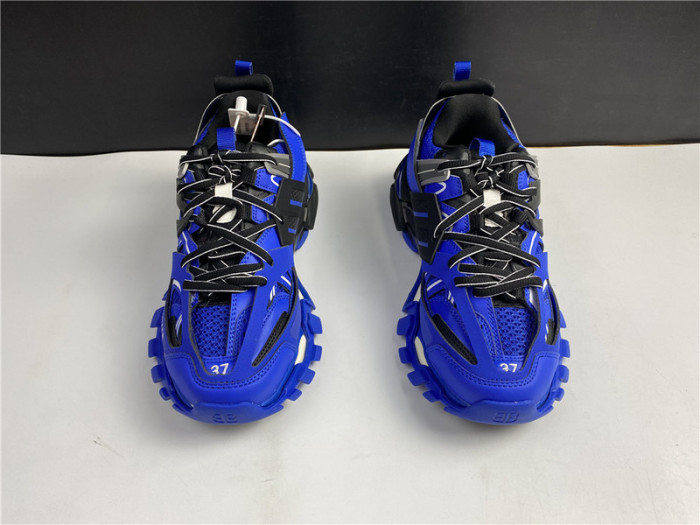 bl tess s. gomma trek low sneakers blue black 120501
