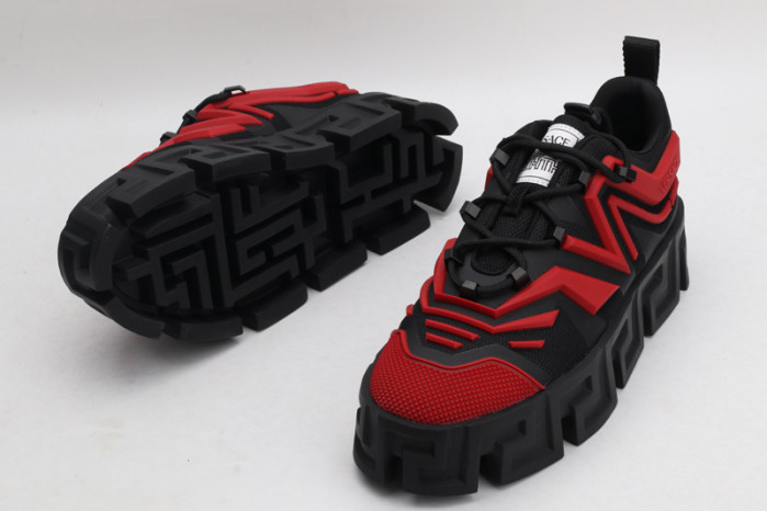 vse chain reaction black sneaker