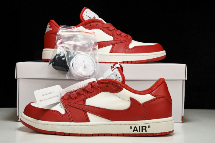 of travis scott x air jordan 1 ow dm7890-103