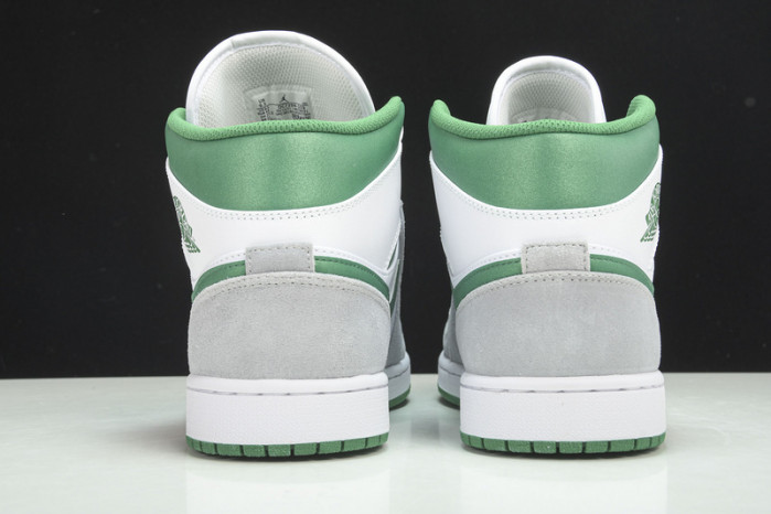 air jordan 1 mid se grey green dc7294-103