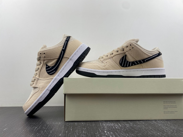 nike sb dunk low albino & preto fd2627-200