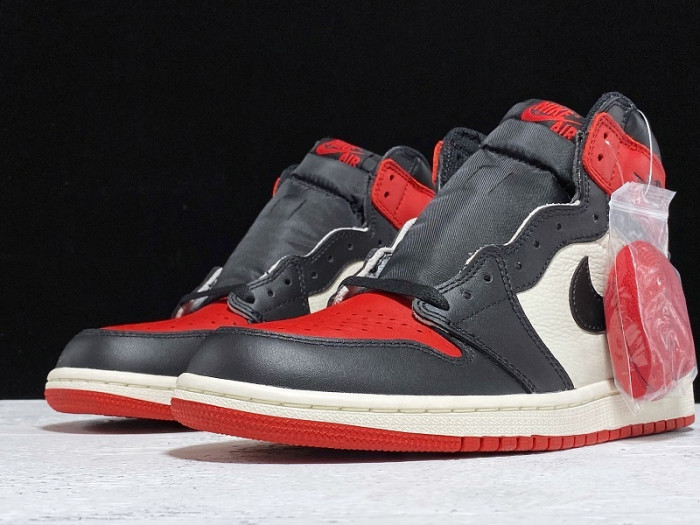 air jordan 1 retro high bred toe og 555088-610