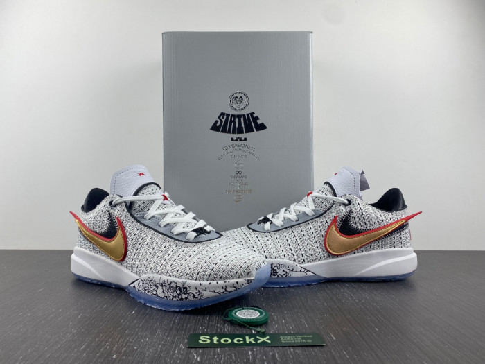 nike lebron 20 the debut dj5423-100